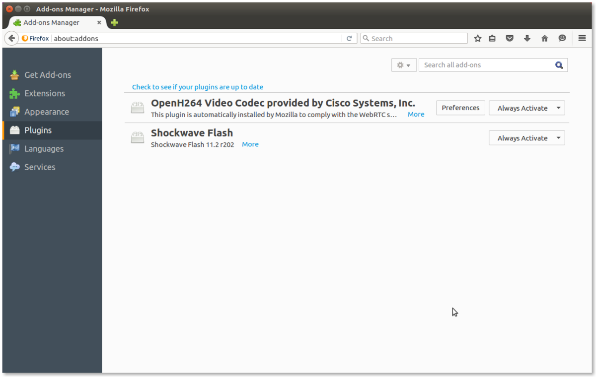 older versions of adobe flash player for firefox